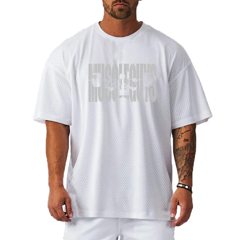 New Men's Fitness Short Sleeve T Shirt Sport Outdoor bodybuilding Oversized Custom Fitted training Tops Men 2022 Summer Clothes
New Men's Fitness Short Sleeve T Shirt Sport Outdoor bodybuilding Oversized Custom Fitted training Tops Men 2022 Summer Clothes
