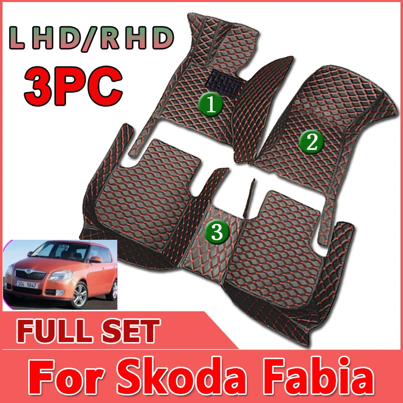 Car Mats For Skoda Fabia 5J MG MK2 2007~2014 Auto Carpets Rugs Leather Floor Mat Waterproof Pad Interior Parts Car Accessories
Car Mats For Skoda Fabia 5J MG MK2 2007~2014 Auto Carpets Rugs Leather Floor Mat Waterproof Pad Interior Parts Car Accessories
