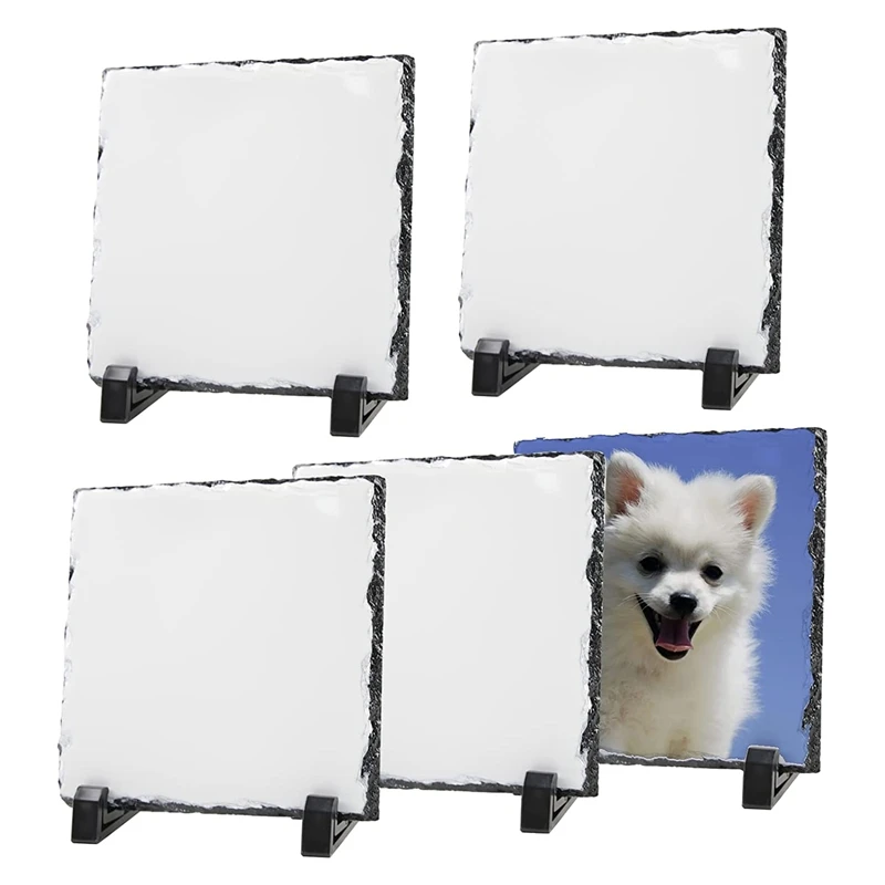 5 шт., сублимационные заготовки для фотографий, 6x6 дюймов 
5 шт., сублимационные заготовки для фотографий, 6x6 дюймов