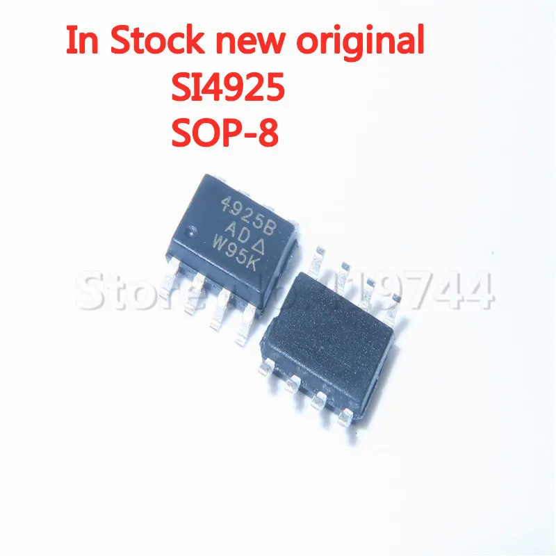 5 шт./партия SI4925 SOP-8 SI4925DY-T1-E3 4925 P-channel MOS tube в наличии новый оригинальный IC
5 шт./партия SI4925 SOP-8 SI4925DY-T1-E3 4925 P-channel MOS tube в наличии новый оригинальный IC