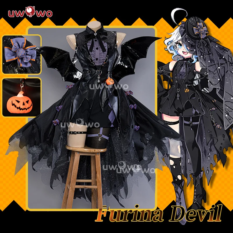 PRE-SALE UWOWO Furina Cosplay Genshin Impact Fanart Furina/Nahida Little Devil Vampiree Halloween Cosplay Costume
PRE-SALE UWOWO Furina Cosplay Genshin Impact Fanart Furina/Nahida Little Devil Vampiree Halloween Cosplay Costume