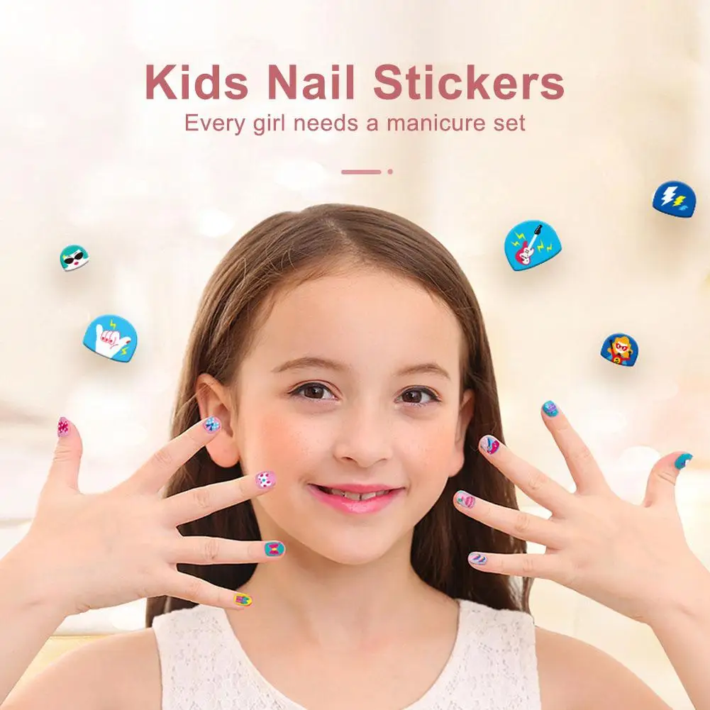 Kids Nail Stickers Self-Adhesive Cute Girl Animal Fairy Decoration Baby Waterproof Toys Nail Stickers Beauty Princess Stick W3Y6
Kids Nail Stickers Self-Adhesive Cute Girl Animal Fairy Decoration Baby Waterproof Toys Nail Stickers Beauty Princess Stick W3Y6