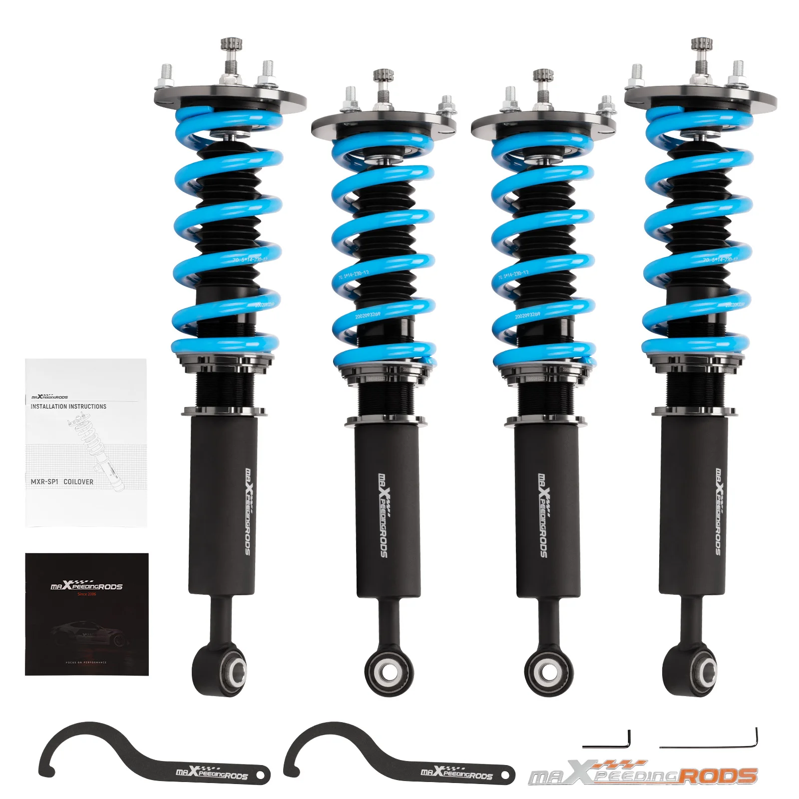 Full Coilovers Suspension Kit 24-way Damping For LEXUS LS430 01-06 UCF40 Adjustable Damper Coilover Suspension Shocks Absorbers
Full Coilovers Suspension Kit 24-way Damping For LEXUS LS430 01-06 UCF40 Adjustable Damper Coilover Suspension Shocks Absorbers