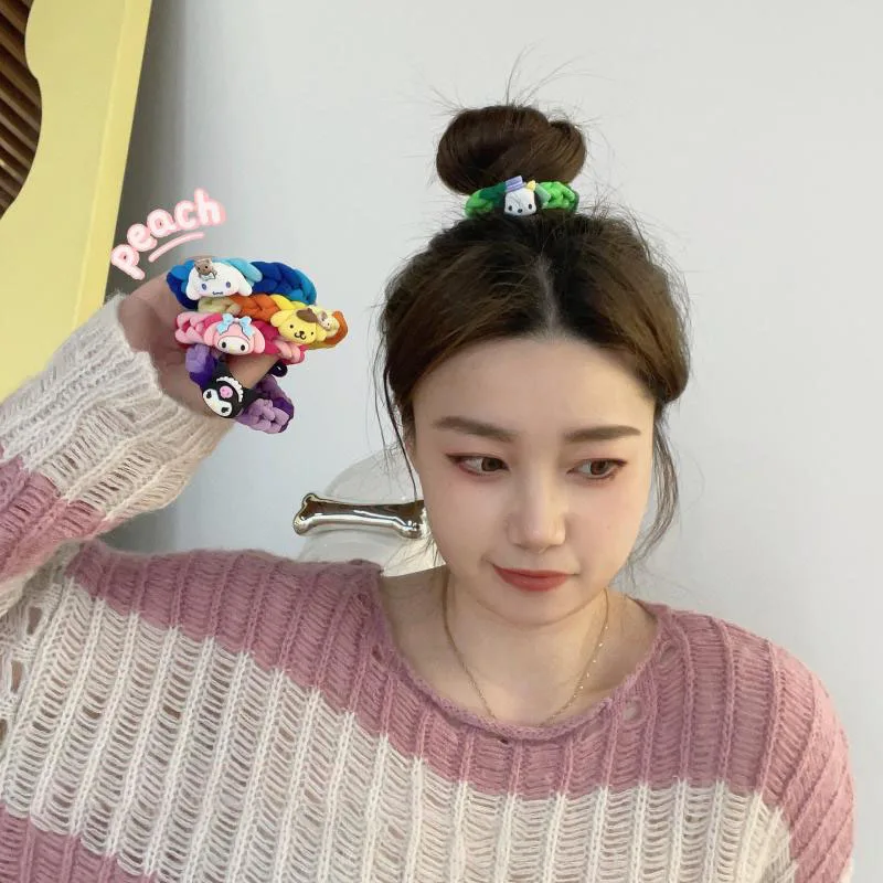 Sanrio Klein голубая маленькая резиновая лента Cinnamoroll Kuromi Сделай Сам Новинка самодельная резинка для волос браслет ручная лента для пары девушки
Sanrio Klein голубая маленькая резиновая лента Cinnamoroll Kuromi Сделай Сам Новинка самодельная резинка для волос браслет ручная лента для пары девушки