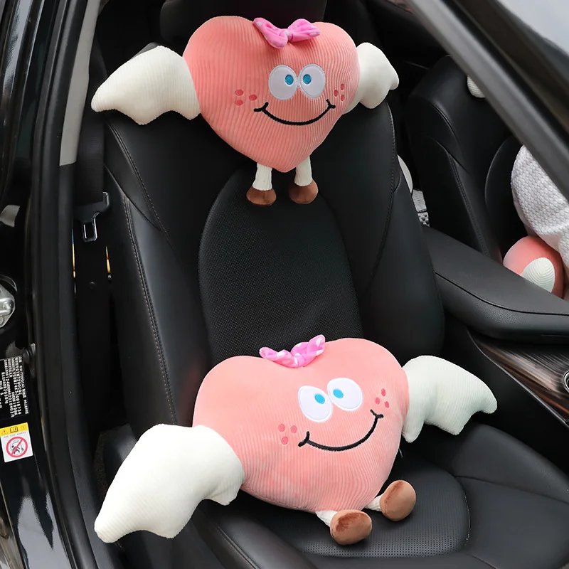 Love Angel Plush Cartoon Car Headrest Auto Seat Waist Pillow Cushion Cute Girl Heart Creative Bone Car Neck Pillow Accessories
Love Angel Plush Cartoon Car Headrest Auto Seat Waist Pillow Cushion Cute Girl Heart Creative Bone Car Neck Pillow Accessories