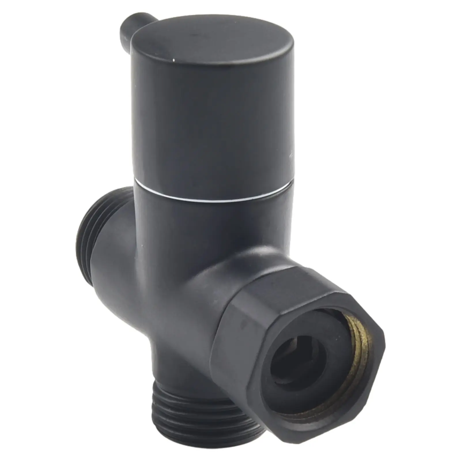 G1/2in 3 Way Brass Diverter Valve T-Adapter Converter Black Chrome For Shower Head Shower Arm Adapter Water Distribution Valve
G1/2in 3 Way Brass Diverter Valve T-Adapter Converter Black Chrome For Shower Head Shower Arm Adapter Water Distribution Valve