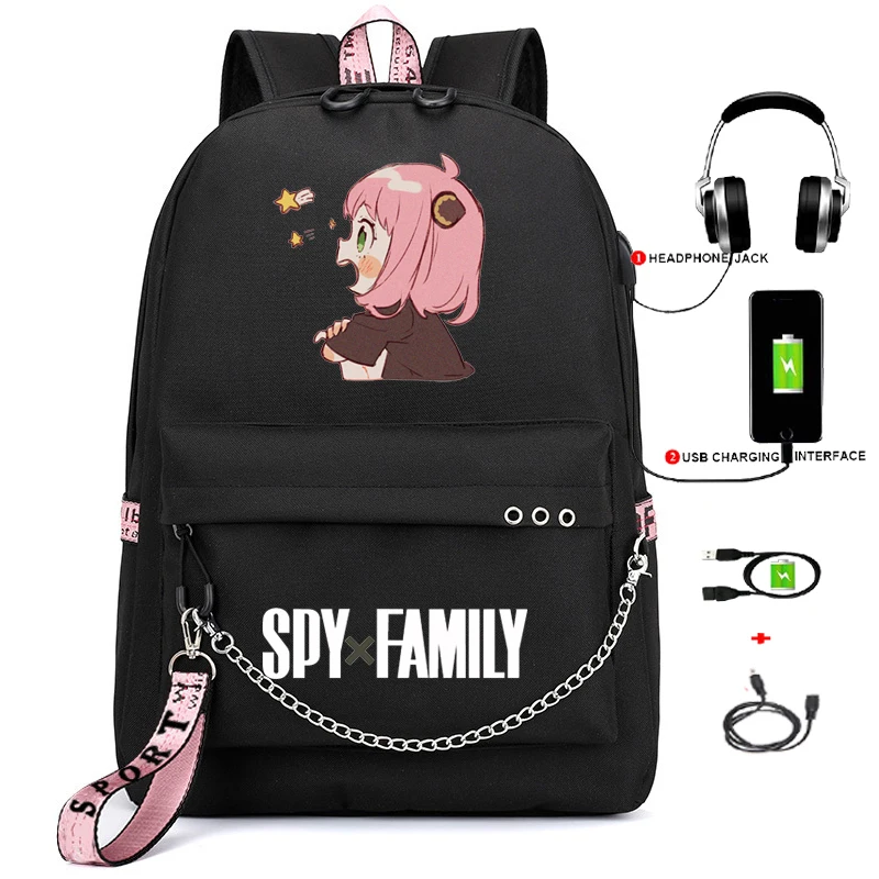 Anime SPY X FAMILY Backpack For School Girls Teenager Student Rucksack Usb Charging Women Camping Bags Travel Laptop Backpack
Anime SPY X FAMILY Backpack For School Girls Teenager Student Rucksack Usb Charging Women Camping Bags Travel Laptop Backpack