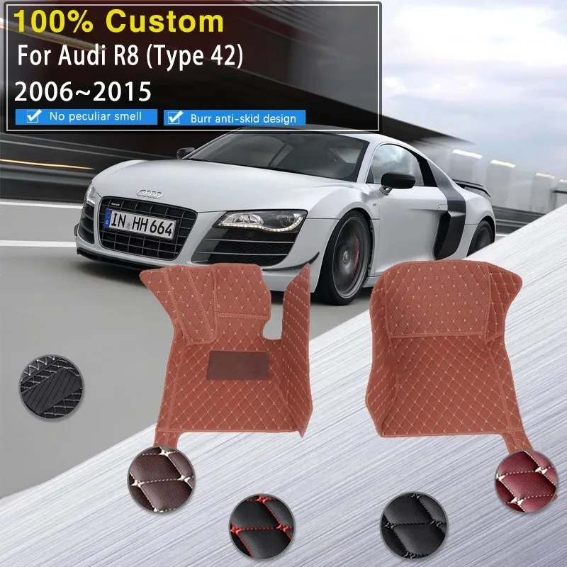 Car Floor Mats For Audi R8 Type 42 V10 2006~2015 2seat Roadster Leather Cat Matt Handle Handbrake Auto Accessories Interior Part
Car Floor Mats For Audi R8 Type 42 V10 2006~2015 2seat Roadster Leather Cat Matt Handle Handbrake Auto Accessories Interior Part