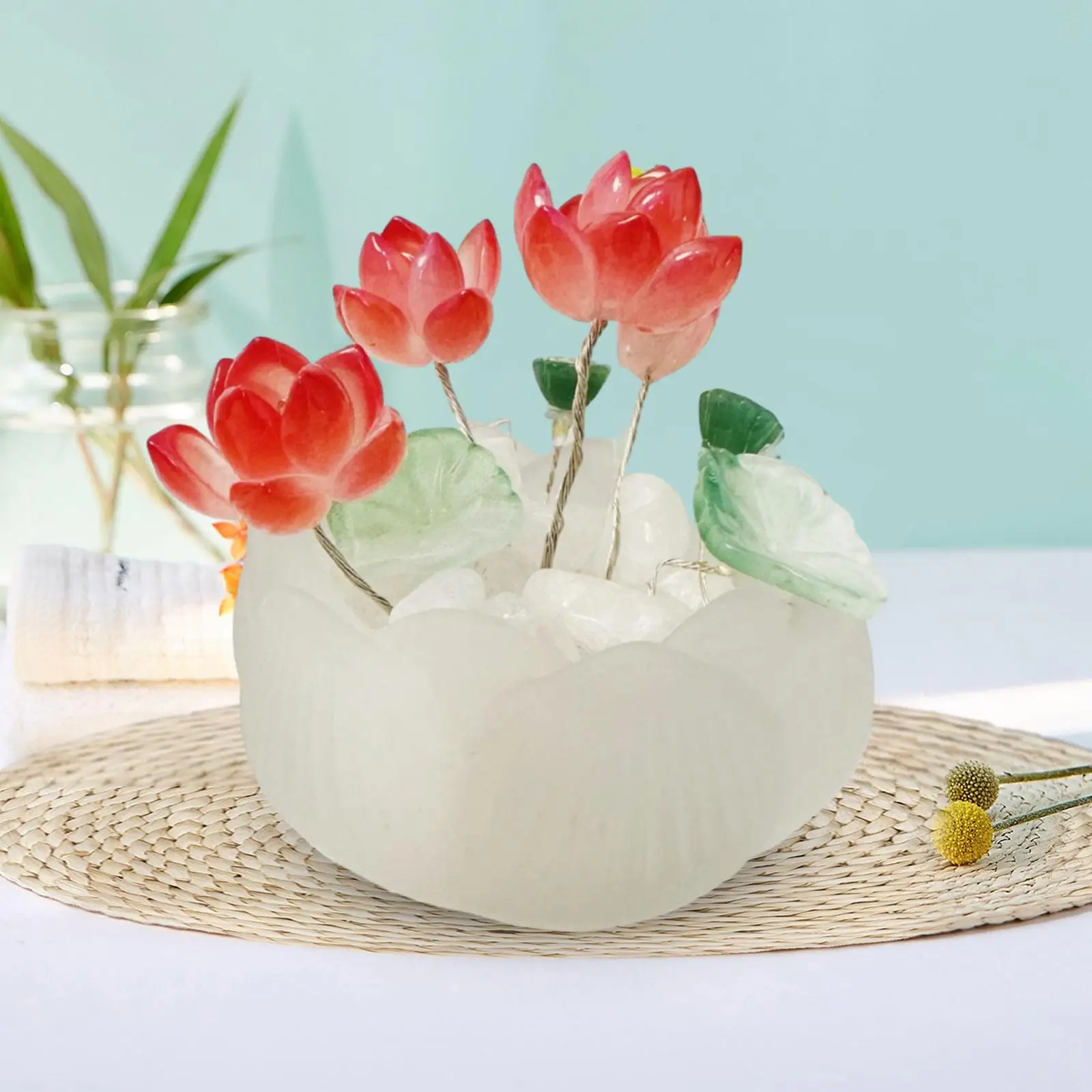 DIY Flower Light NightStand Lamp Girls Birthday Bedside Lamp DIY Sleeping Lamp Gift Decor Handmade Lotus Night Light Table Lamp
DIY Flower Light NightStand Lamp Girls Birthday Bedside Lamp DIY Sleeping Lamp Gift Decor Handmade Lotus Night Light Table Lamp