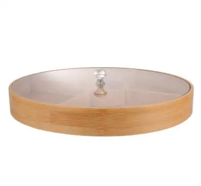 1Pc Bamboo Fruit Plate Snack Tray Practical Food Storage Tray with Lid (Khaki)
1Pc Bamboo Fruit Plate Snack Tray Practical Food Storage Tray with Lid (Khaki)