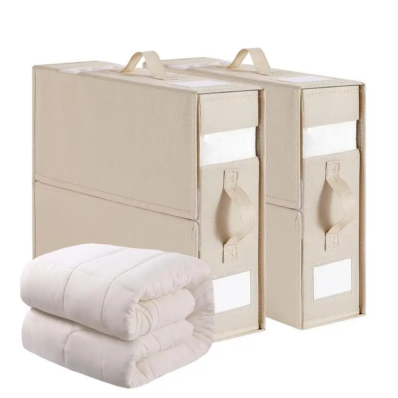 

Органайзер для простыней, складной шкаф с визуальными окнами, домашний шкаф, коробка для хранения постельного белья, одежды, одеял