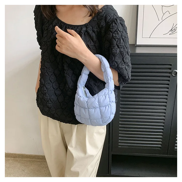 

2023 New Women's Totes Bag Cloud Bag Pleated Underarm Bag Girl Shoulder Crossbody Bags Women Small Tote Bag Quilted Cloud Bag