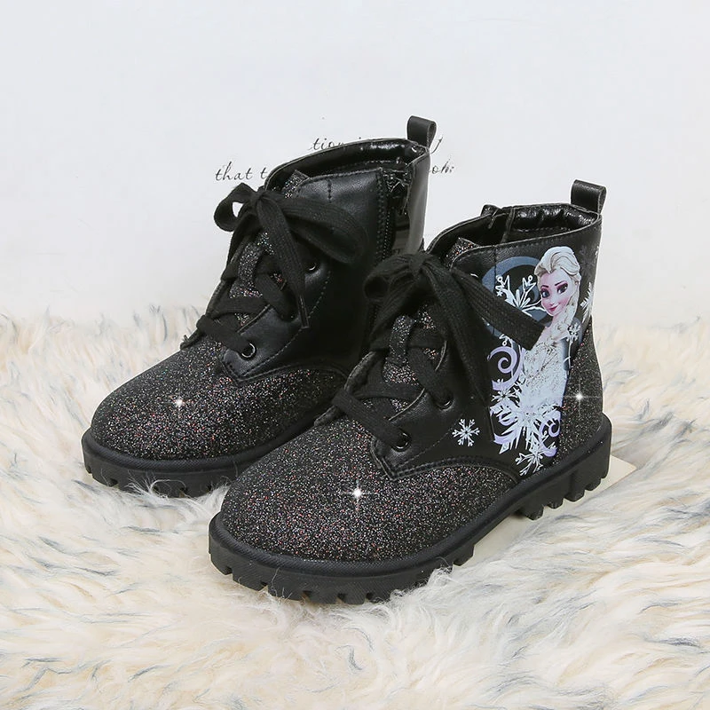 Новинка, зимние ботинки из искусственной кожи для девочек и принцесс Disney, Холодное сердце, Эльза, Анна, водонепроницаемые Нескользящие ботинки, размер 23-35
Новинка, зимние ботинки из искусственной кожи для девочек и принцесс Disney, Холодное сердце, Эльза, Анна, водонепроницаемые Нескользящие ботинки, размер 23-35