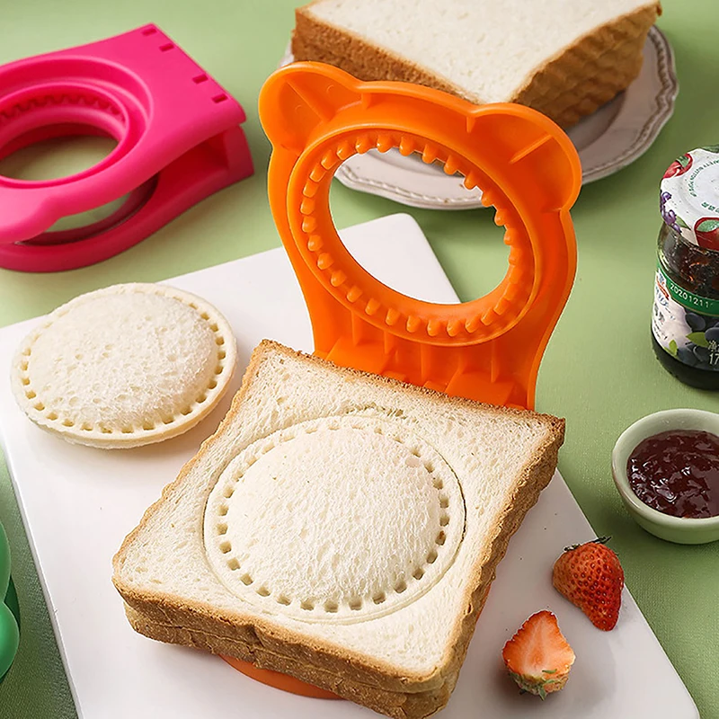 Sandwich Cutter And Sealer Flip Sandwich Cutting Tool For Kids Lunch Stainless Steel Blade Circular Sandwich Bread Toast Mold
Sandwich Cutter And Sealer Flip Sandwich Cutting Tool For Kids Lunch Stainless Steel Blade Circular Sandwich Bread Toast Mold