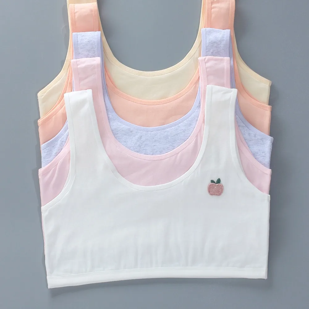Thin Girls Underwear Convenient Soft Cotton Teenager Training Bra No Steel Ring Large Size Bras
Thin Girls Underwear Convenient Soft Cotton Teenager Training Bra No Steel Ring Large Size Bras