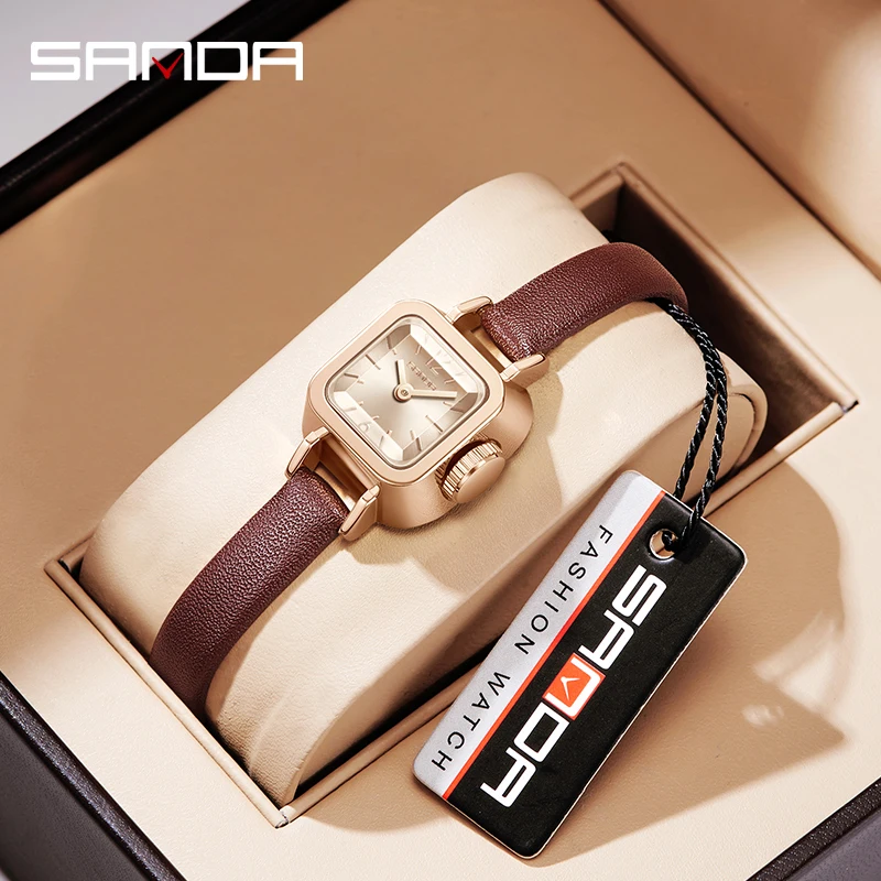 Sanda 1117 New Style Madam Watch Square Mesh Belt Fashionable and Simple Roman Pattern Waterproof Quartz Women's Belt Watch
Sanda 1117 New Style Madam Watch Square Mesh Belt Fashionable and Simple Roman Pattern Waterproof Quartz Women's Belt Watch