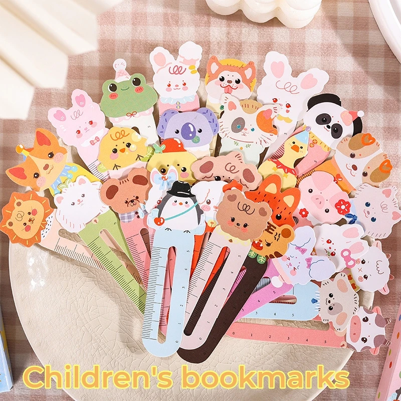 30pcs Creative Cute Cartoon Animals Ruler Bookmarks Student Stationery School Supplies Kawaii Baby Gift Office Accessories
30pcs Creative Cute Cartoon Animals Ruler Bookmarks Student Stationery School Supplies Kawaii Baby Gift Office Accessories