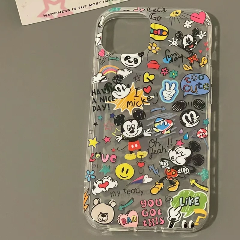 Disney Kawaii Anime Mickey Mouse Mobile Phone Case Cute Sweet Cartoon Anti-Fall Iphone Protective Cover Lovely Gifts for Girls
Disney Kawaii Anime Mickey Mouse Mobile Phone Case Cute Sweet Cartoon Anti-Fall Iphone Protective Cover Lovely Gifts for Girls