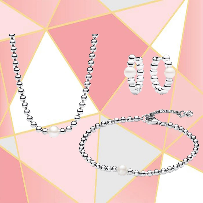 2024 Spring New Necklace Freshwater Pearl Ball Beads Same Style Earrings Bracelet Fashion Trendy Jewelry Party Selection
2024 Spring New Necklace Freshwater Pearl Ball Beads Same Style Earrings Bracelet Fashion Trendy Jewelry Party Selection