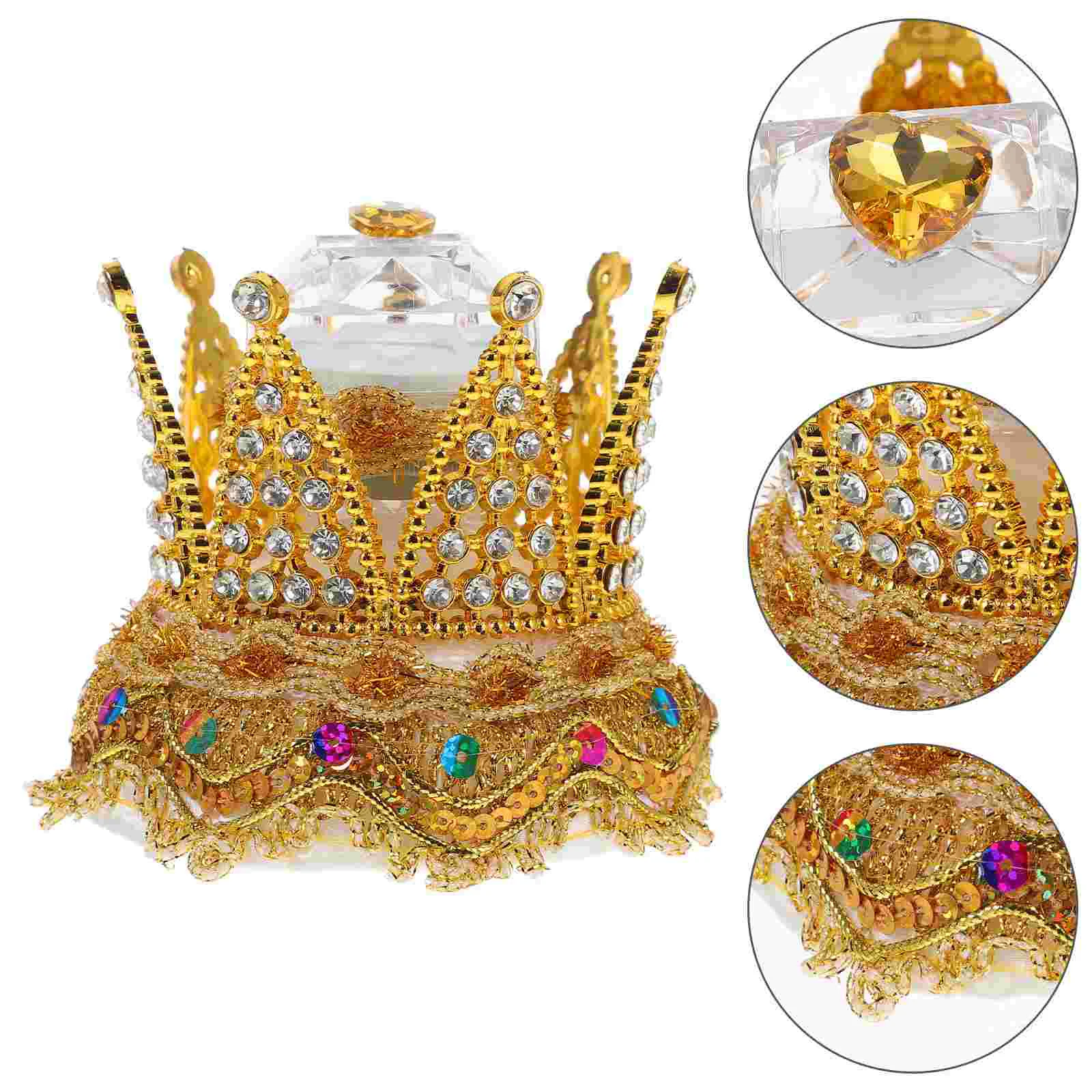 Wedding Ring Box Engagement Case Jewelry Crown Boxes Storage Holder Diamond Holders
Wedding Ring Box Engagement Case Jewelry Crown Boxes Storage Holder Diamond Holders