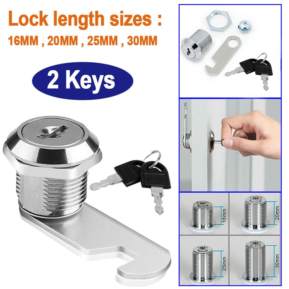 Brand New Durable High Quality Accessories Cam Lock Drawer Lock Cabinet Lock Cylinder Drawers Filing Cabinet Locker
Brand New Durable High Quality Accessories Cam Lock Drawer Lock Cabinet Lock Cylinder Drawers Filing Cabinet Locker