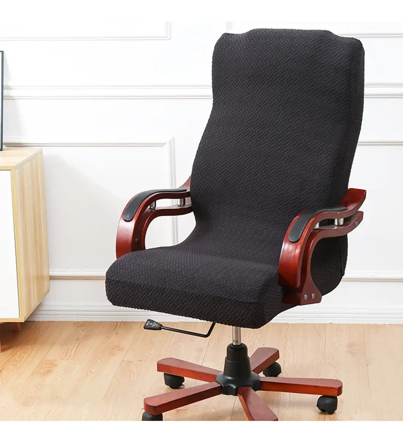 Office Chair Cover Twill Jacquard Stretchable Computer Gaming Boss Swivel Chair Covers High Back Slipcovers for Armrest Chairs
Office Chair Cover Twill Jacquard Stretchable Computer Gaming Boss Swivel Chair Covers High Back Slipcovers for Armrest Chairs