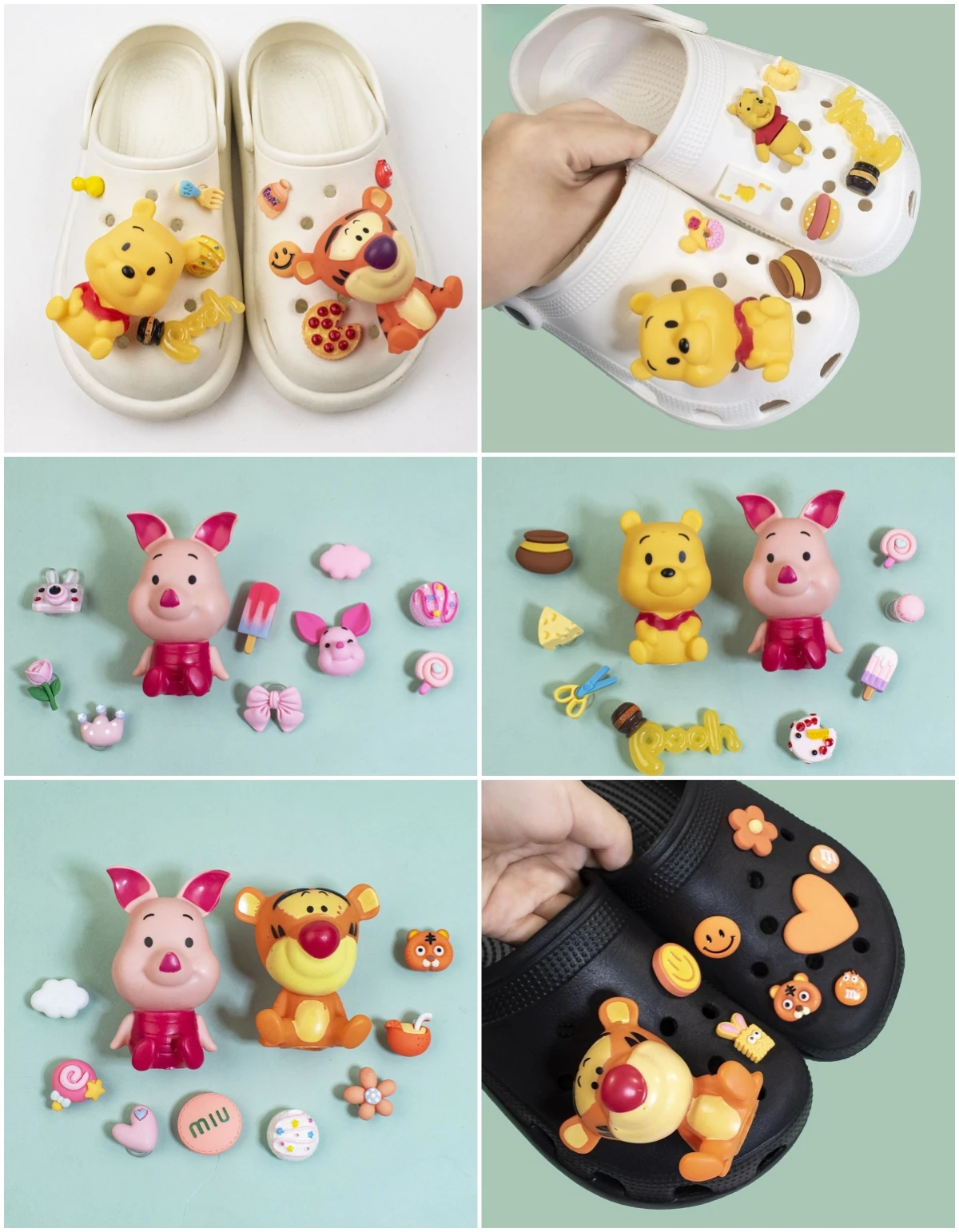 Disney Cartoon 3D Winnie Bear Tigger Decorative Buckle Croc Charms DIY Cute Clogs Sandals Decorative Shoes Accessories
Disney Cartoon 3D Winnie Bear Tigger Decorative Buckle Croc Charms DIY Cute Clogs Sandals Decorative Shoes Accessories