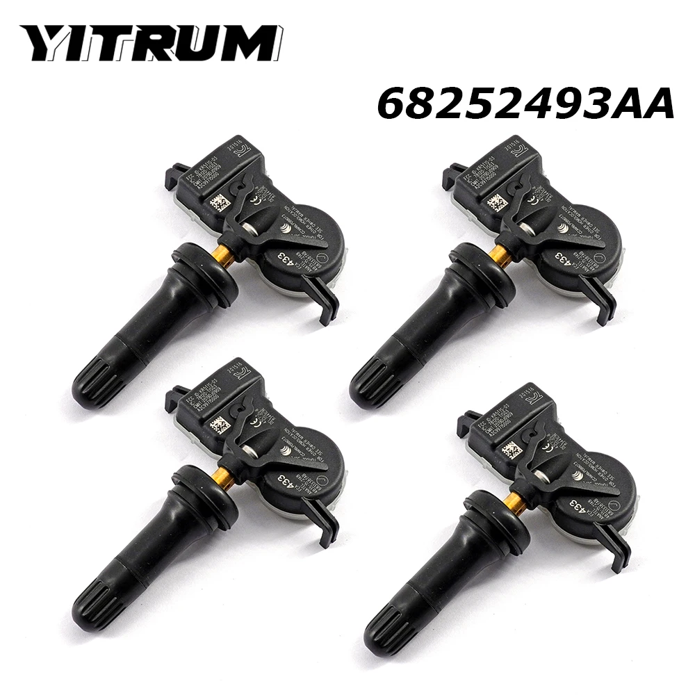 YITRUM 4PCS 68252493AA TPMS Sensor For Dodge Durango Jeep Compass Renegade Chrysler Voyager Fiat 500X Tire Pressure 68105280AE
YITRUM 4PCS 68252493AA TPMS Sensor For Dodge Durango Jeep Compass Renegade Chrysler Voyager Fiat 500X Tire Pressure 68105280AE