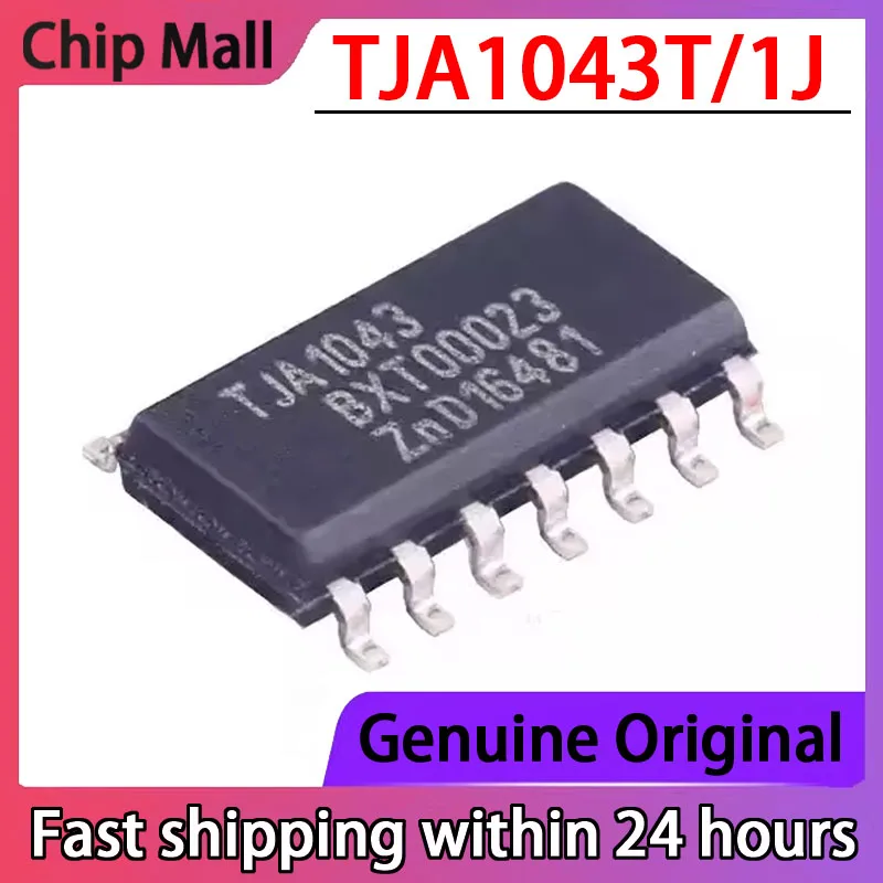 2PCS TJA1043T/1J TJA1043 SOP14 High-speed CAN Transceiver Chip in Stock New Original
2PCS TJA1043T/1J TJA1043 SOP14 High-speed CAN Transceiver Chip in Stock New Original