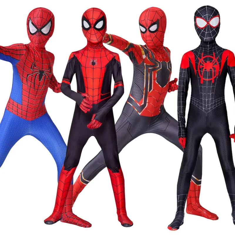 Spider Man Bodysuit US Captain Black Panther Clothing Adult and Children's Various Halloween Clothing COS Complete Set
Spider Man Bodysuit US Captain Black Panther Clothing Adult and Children's Various Halloween Clothing COS Complete Set