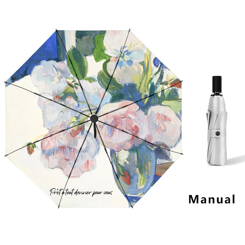 Rose Titanium Silver Automatic Umbrella Rain Women Anti Uv Travel Folding Sun Umbrellas Rainproof Windproof Parasol
Rose Titanium Silver Automatic Umbrella Rain Women Anti Uv Travel Folding Sun Umbrellas Rainproof Windproof Parasol