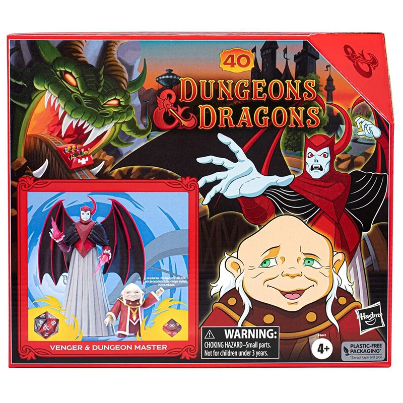 Hasbro Dungeons & Dragons 80s Cartoon Classic Venger & Dungeon Master 2-Pack Action Figures Model Toy 6 Inch
Hasbro Dungeons & Dragons 80s Cartoon Classic Venger & Dungeon Master 2-Pack Action Figures Model Toy 6 Inch