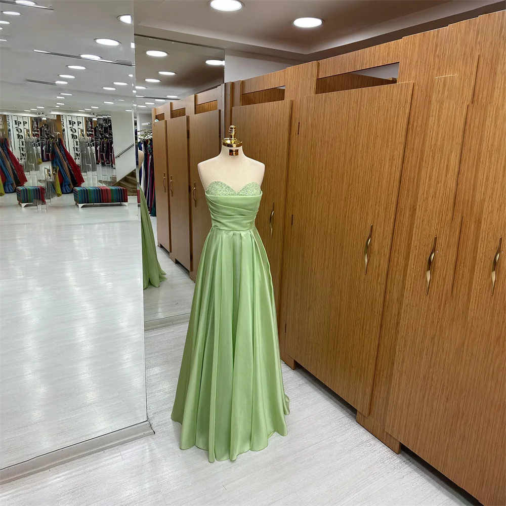 Lily Mint Green Long Party Dresses Vintage Beach Night Dress Beading Sequin Pleat Sweetheart Celebrity Dress vestidos de fiesta
Lily Mint Green Long Party Dresses Vintage Beach Night Dress Beading Sequin Pleat Sweetheart Celebrity Dress vestidos de fiesta