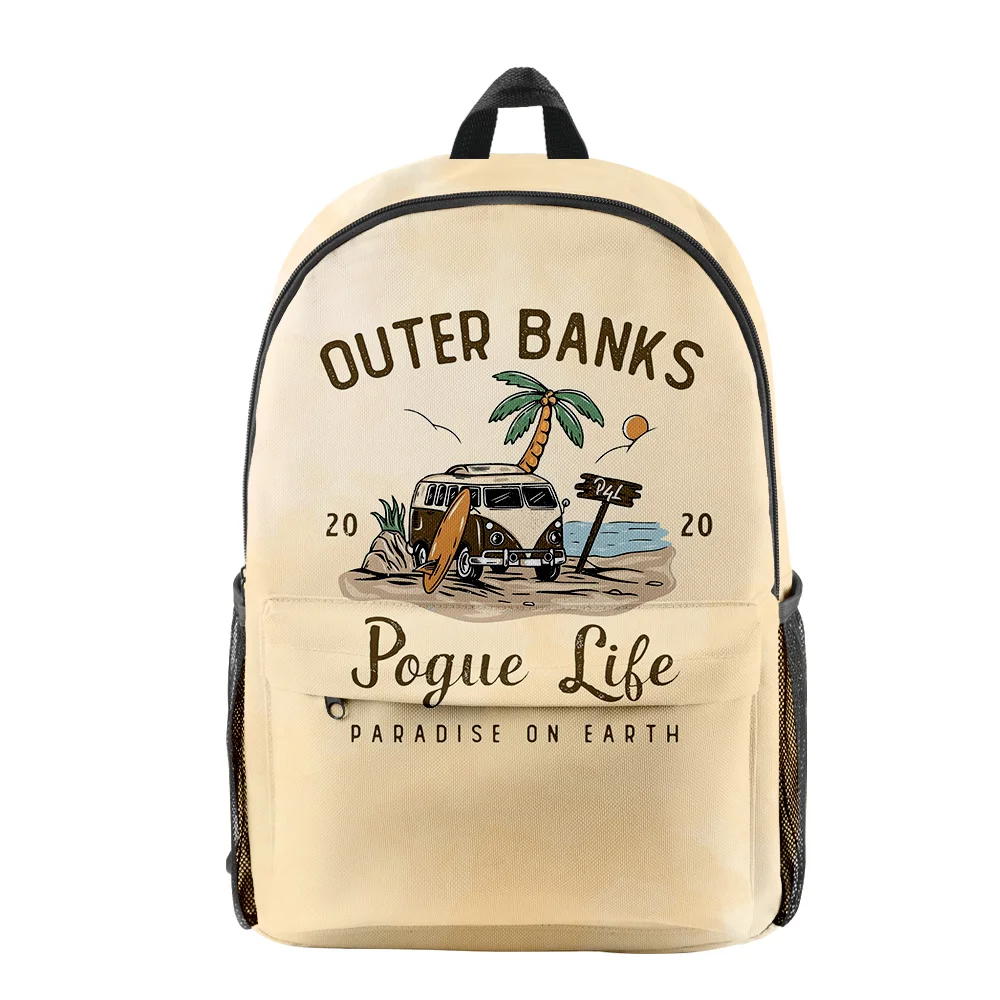 Youthful Outer Banks Season 3 Tv Series School Bags Notebook Backpacks 3D Printed Oxford Waterproof Boys/Girls Funny Travel Bags
Youthful Outer Banks Season 3 Tv Series School Bags Notebook Backpacks 3D Printed Oxford Waterproof Boys/Girls Funny Travel Bags