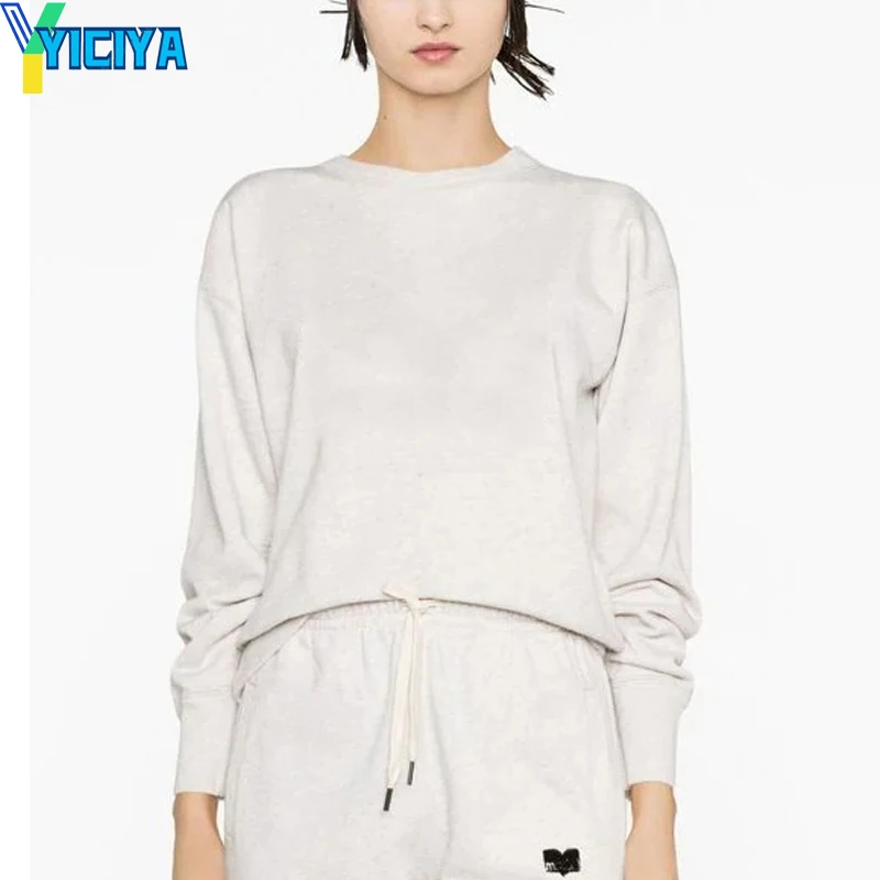 

YICIYA hoodie IS brand y2k Sweatshirt hoodies fashion Women's sweater new clothes Blouse streetwear Female hood pullover shirts