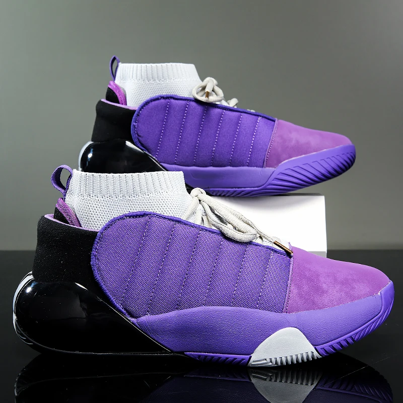 New High-top Basketball Shoes Men Outdoor Sneakers Men Wear Resistant Air Cushioning Shoes Breathable Sport Shoes Unisex
New High-top Basketball Shoes Men Outdoor Sneakers Men Wear Resistant Air Cushioning Shoes Breathable Sport Shoes Unisex