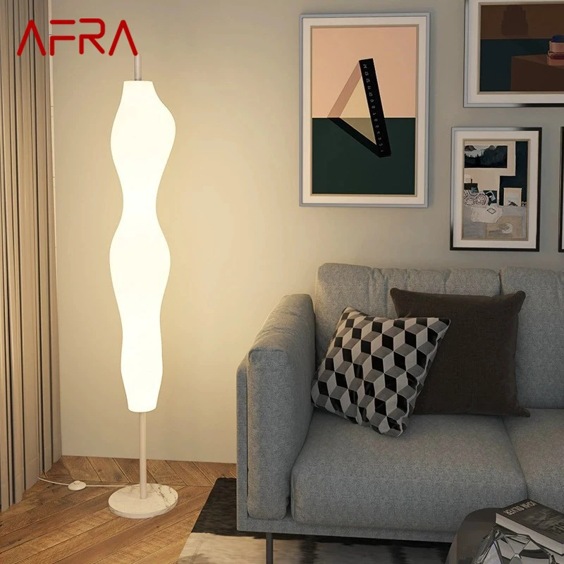 AFRA Nordic Floor Lamp Minimalism Modern Family Iiving Room Bedroom Creativity LED Decorative Standing Light
AFRA Nordic Floor Lamp Minimalism Modern Family Iiving Room Bedroom Creativity LED Decorative Standing Light