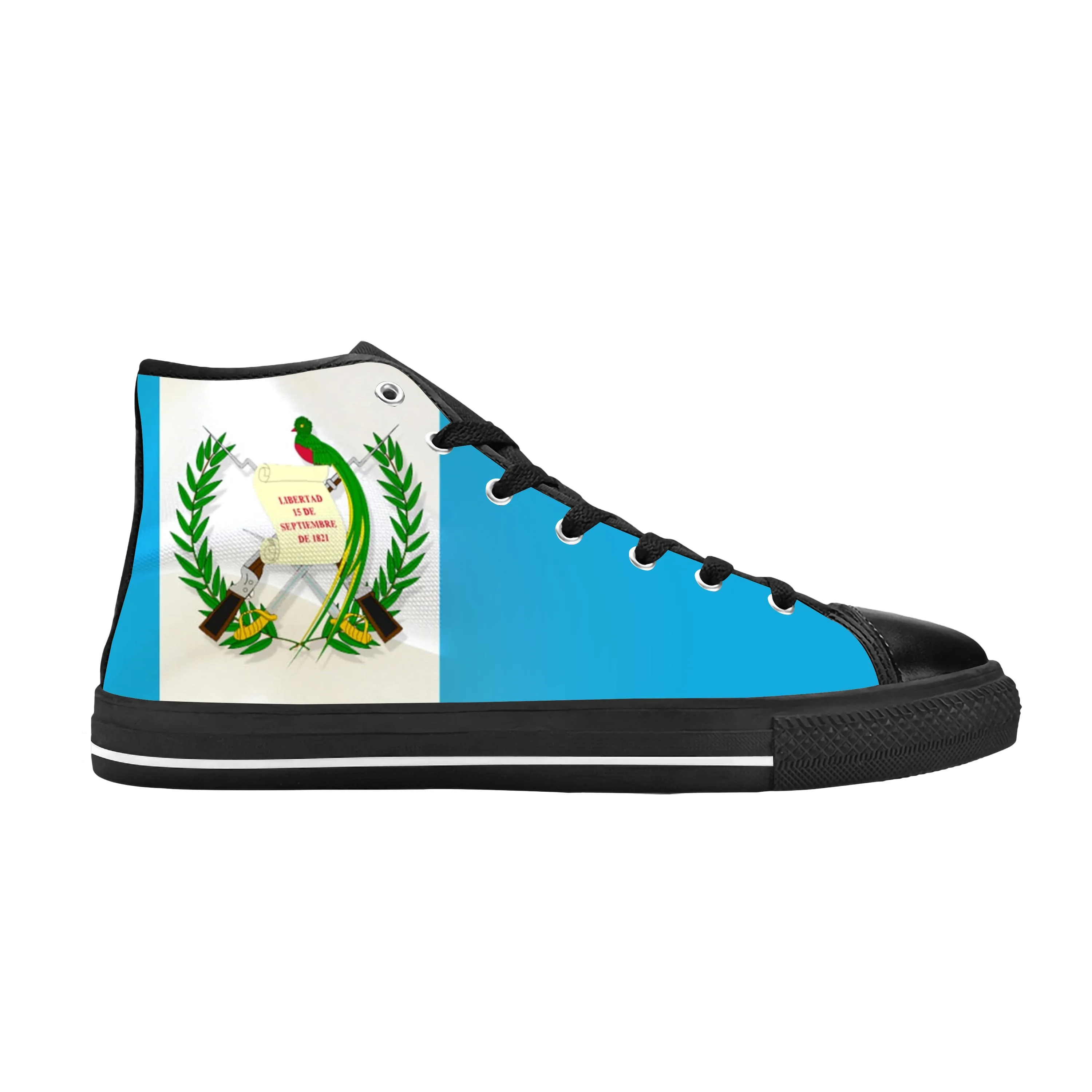 Guatemala Guatemalan Flag Patriotic Pride Fashion Casual Cloth Shoes High Top Comfortable Breathable 3D Print Men Women Sneakers 
Guatemala Guatemalan Flag Patriotic Pride Fashion Casual Cloth Shoes High Top Comfortable Breathable 3D Print Men Women Sneakers