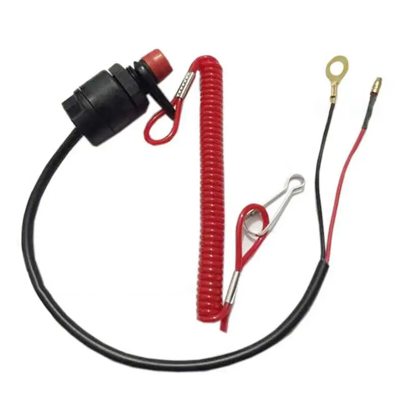 Boat Outboard Switch Engine Motor Lanyard Urgent Stop Button Safety Connector Cord Ideal For Outboard Motors Lawnmowers
Boat Outboard Switch Engine Motor Lanyard Urgent Stop Button Safety Connector Cord Ideal For Outboard Motors Lawnmowers