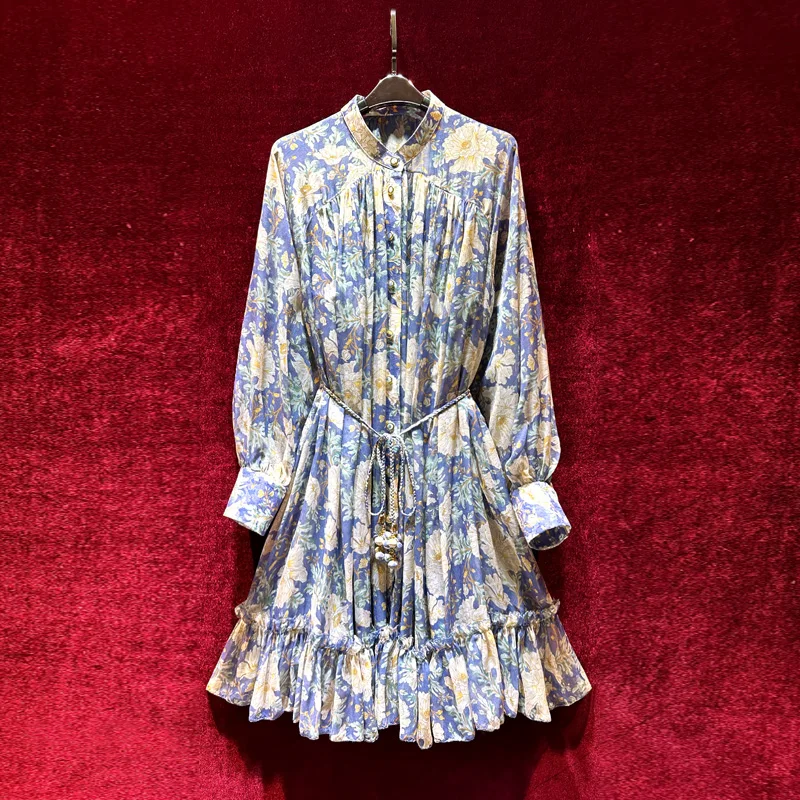 2024 модное женское приталенное платье с длинным рукавом и принтом на шнуровке
2024 модное женское приталенное платье с длинным рукавом и принтом на шнуровке