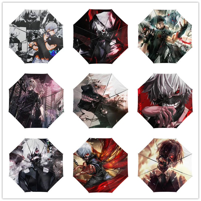 Ken Kaneki | Токийский Гуль, Зонт от дождя для женщин, автоматический зонт, 3 складных солнцезащитных зонтика, Мужской портативный зонтик
Ken Kaneki | Токийский Гуль, Зонт от дождя для женщин, автоматический зонт, 3 складных солнцезащитных зонтика, Мужской портативный зонтик
