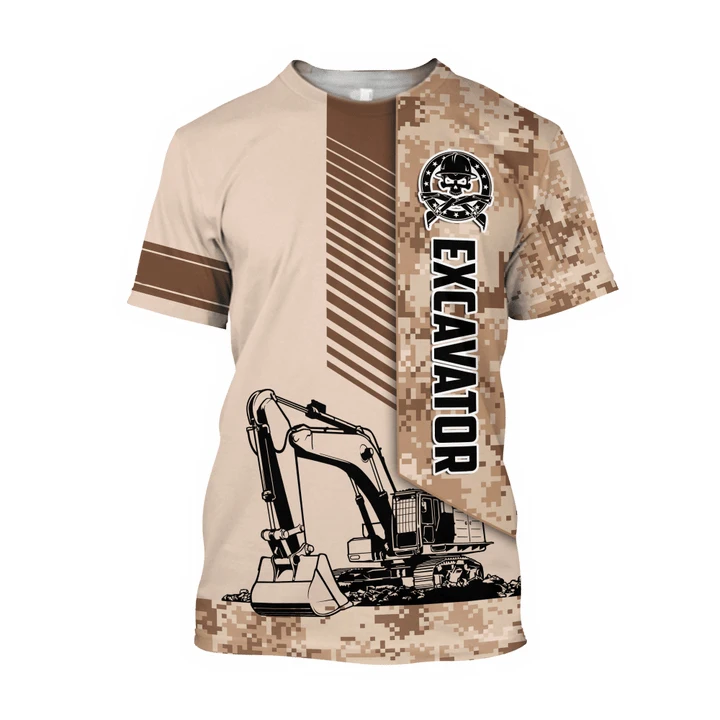 Excavator Graphic Mens T-Shirts For Men 3D Printed Oversized Tee Shirts Summer Tops Short Sleeve Crewnack Fashion Casual Unisex
Excavator Graphic Mens T-Shirts For Men 3D Printed Oversized Tee Shirts Summer Tops Short Sleeve Crewnack Fashion Casual Unisex