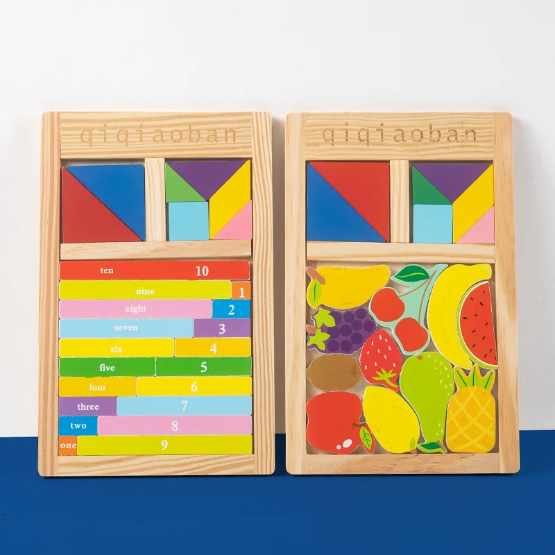 Baby Wooden Puzzles Educational Cartoon Animals Early Learning Cognition Intelligence Puzzle Game Children Cards Matching Game
Baby Wooden Puzzles Educational Cartoon Animals Early Learning Cognition Intelligence Puzzle Game Children Cards Matching Game
