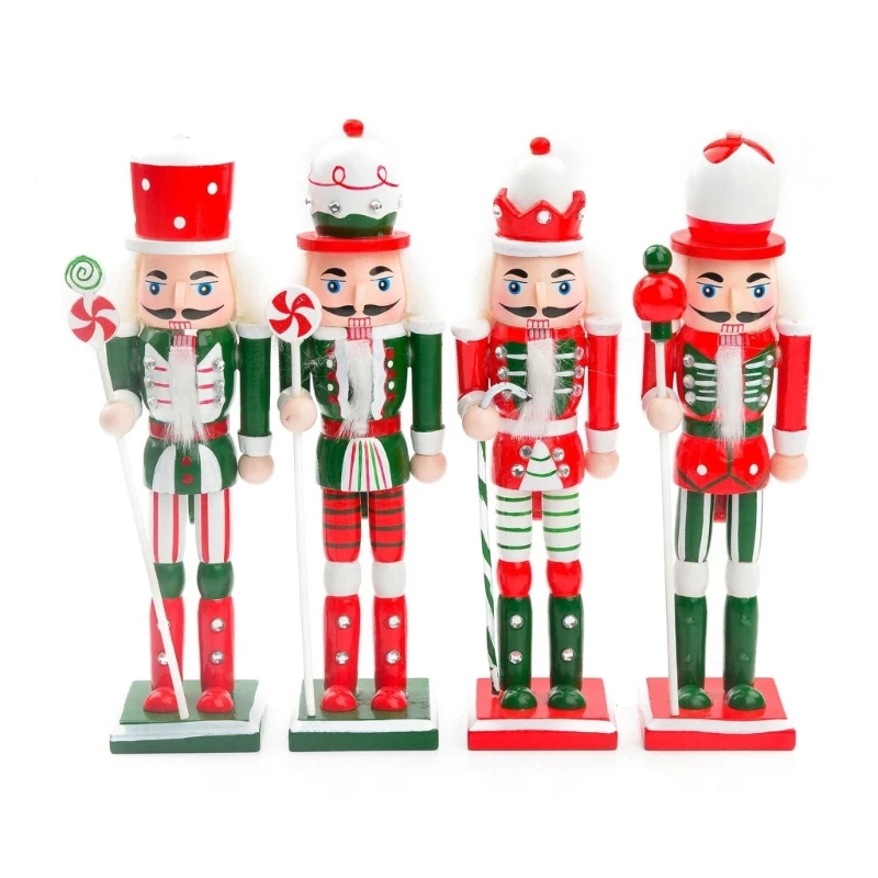 Christmas Nutcracker Ornaments Set, Wooden Christmas Nutcracker Figures Christmas Nutcrackers Soldier for Christmas Dropship
Christmas Nutcracker Ornaments Set, Wooden Christmas Nutcracker Figures Christmas Nutcrackers Soldier for Christmas Dropship
