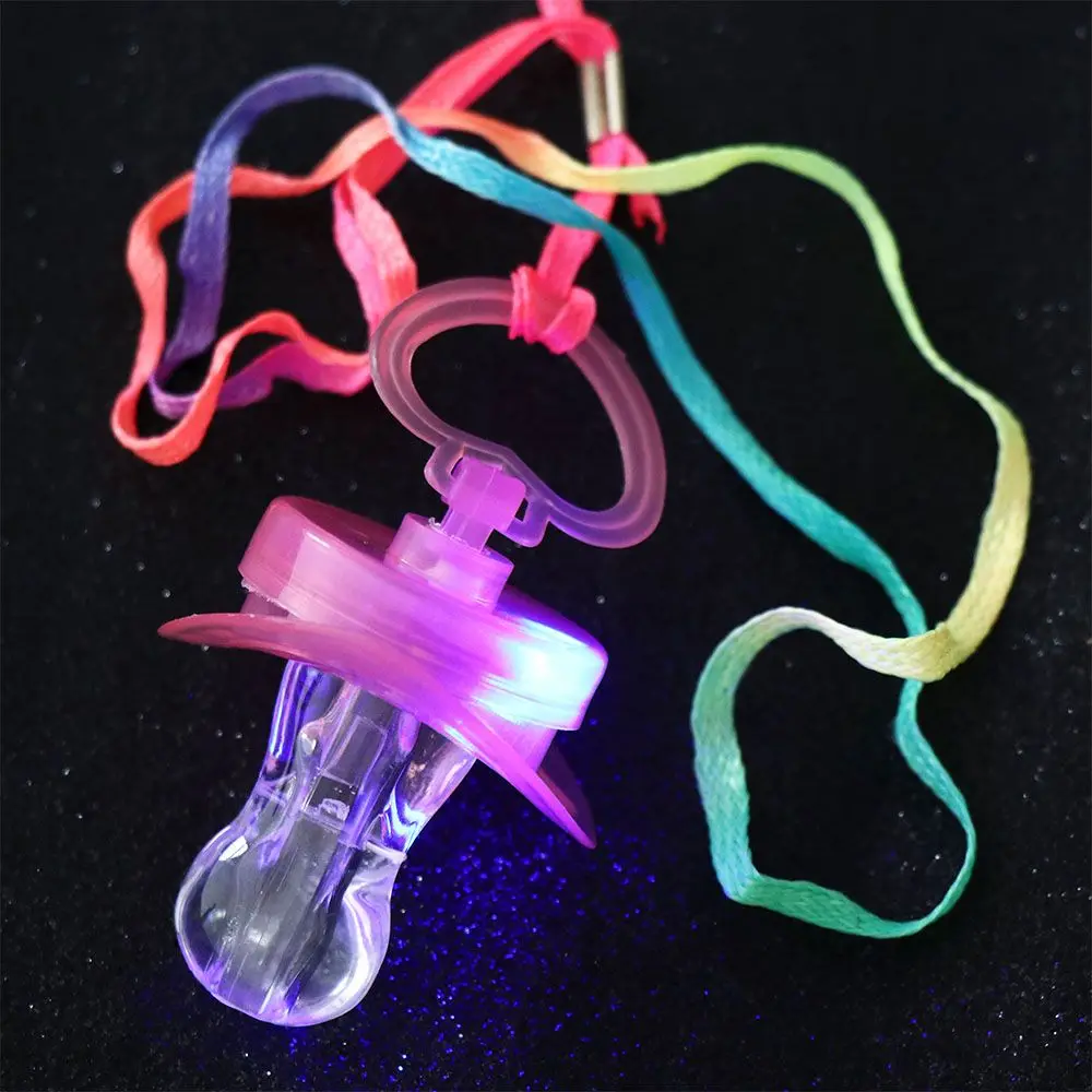 Dark Joke Pacifier Toy LED Light Nipple Led Glow Flashing Pacifier Whistle Whistle Pacifier Nipple Whistle LED Pacifier Whistle
Dark Joke Pacifier Toy LED Light Nipple Led Glow Flashing Pacifier Whistle Whistle Pacifier Nipple Whistle LED Pacifier Whistle