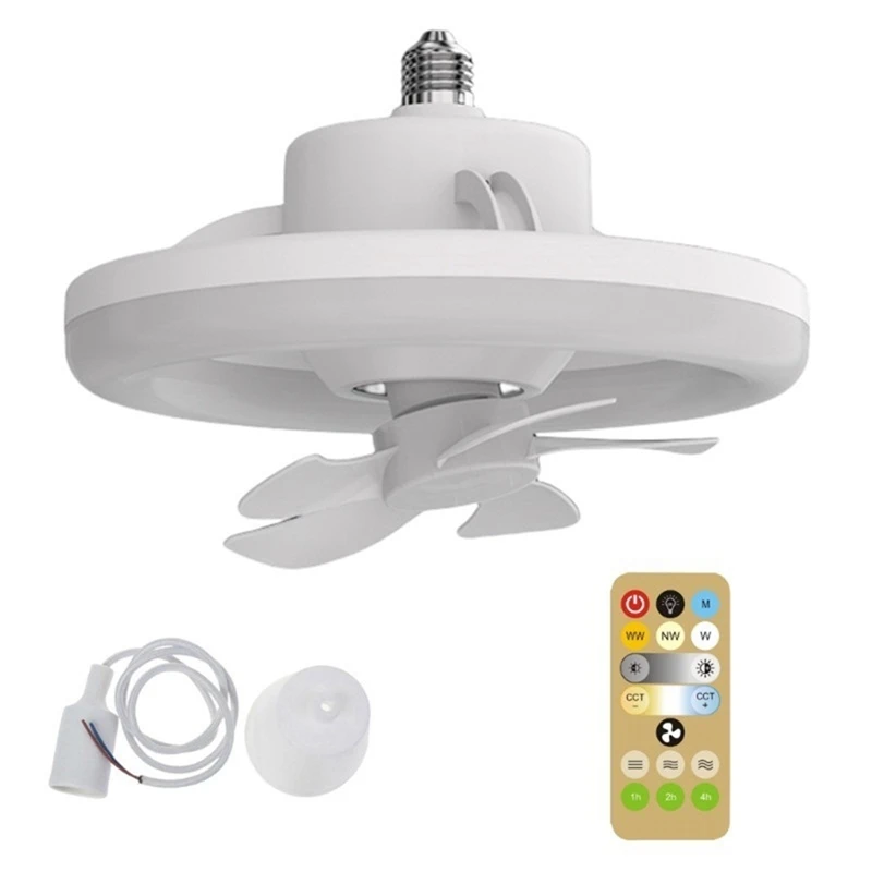 48W Ceiling Fan With Lighting Lamp E27 Base With Remote Control For Bedroom Living Home Silent
48W Ceiling Fan With Lighting Lamp E27 Base With Remote Control For Bedroom Living Home Silent