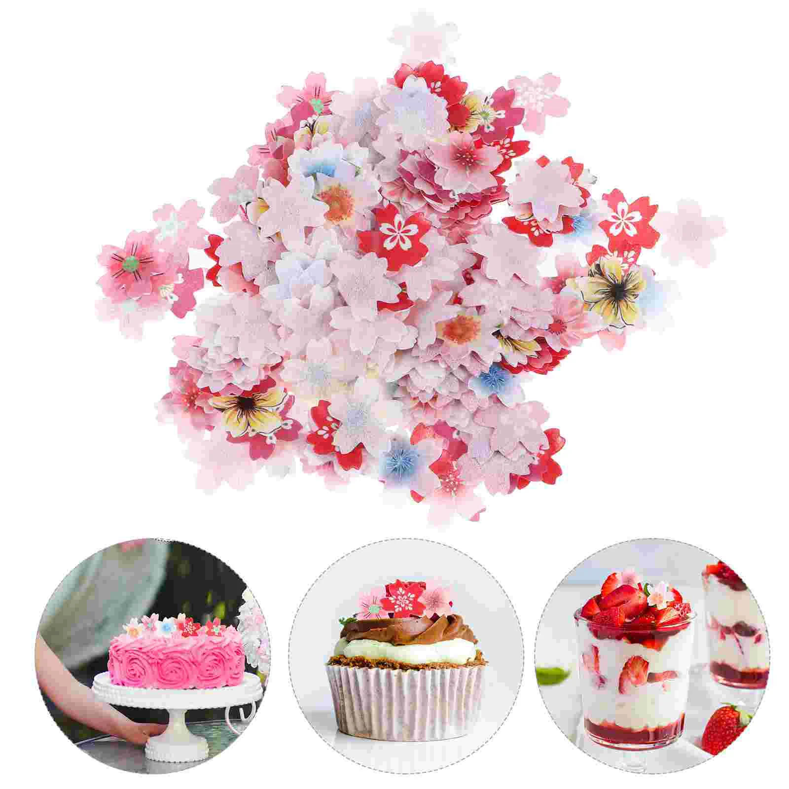 

Cakedecor Butterflies Paper Birthday Decorations Cupcake Happy Fairy Wall Toppers Sweet Pick Rice Wafer Topper Picks
