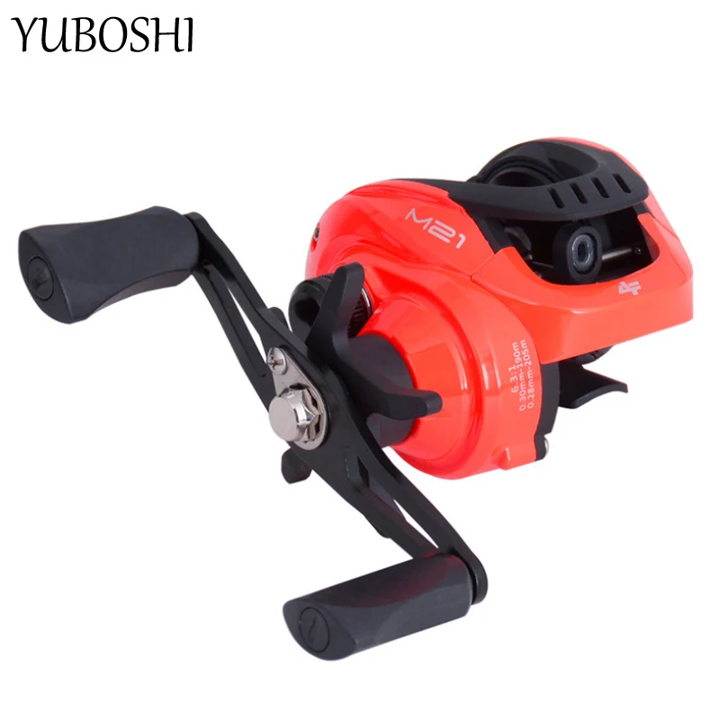 YUBOSHI 3+1BB High Strength Magnetic Brake Fishing Reel Lightweight Aluminum Alloy Spool 6.3:1 Baitcasting Reel
YUBOSHI 3+1BB High Strength Magnetic Brake Fishing Reel Lightweight Aluminum Alloy Spool 6.3:1 Baitcasting Reel