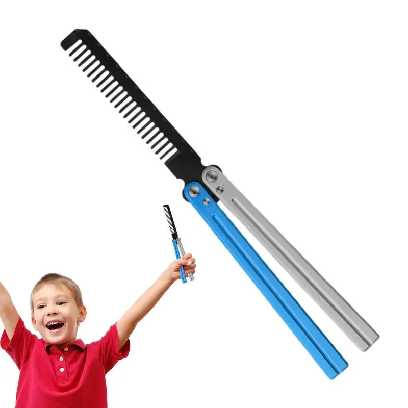 Practice Butterfly Comb Trainer Tool Hair Trimmer Folding Training Practice Combs Portable And Fun Butterfly Training Combing
Practice Butterfly Comb Trainer Tool Hair Trimmer Folding Training Practice Combs Portable And Fun Butterfly Training Combing