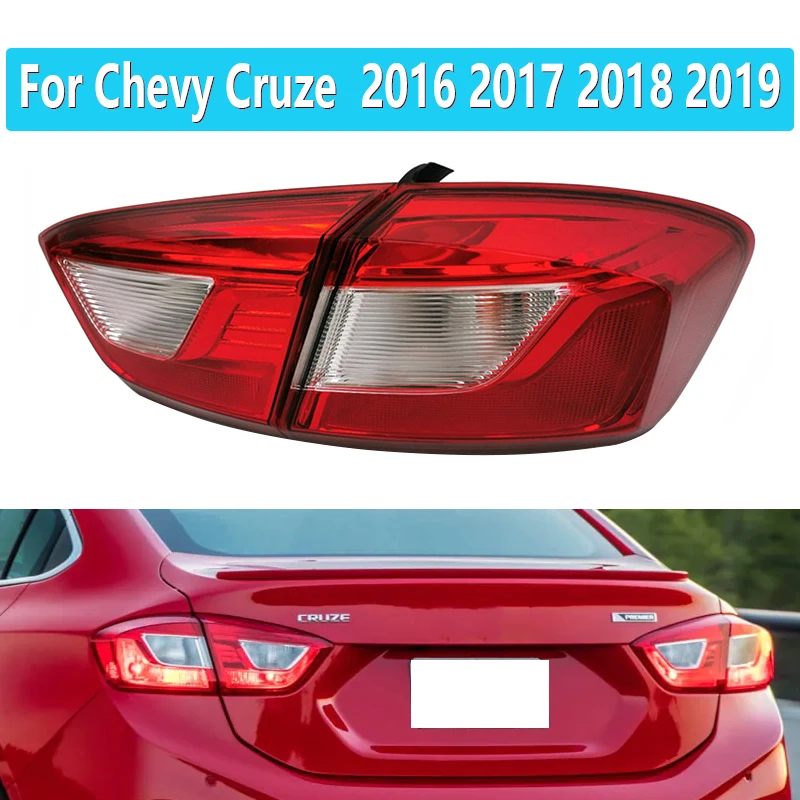 Car LED Rear Tail Light Assembly For Chevy Cruze Sedan 2016 2017 2018 2019 Warning Brake Stop Light Turn Signal Lamp 84078119
Car LED Rear Tail Light Assembly For Chevy Cruze Sedan 2016 2017 2018 2019 Warning Brake Stop Light Turn Signal Lamp 84078119